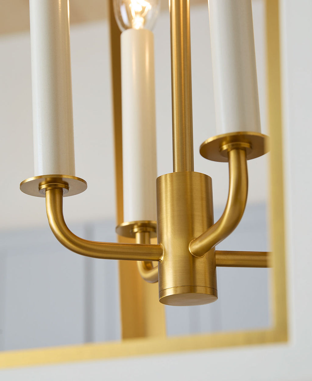 Curt Medium Lantern Matte White