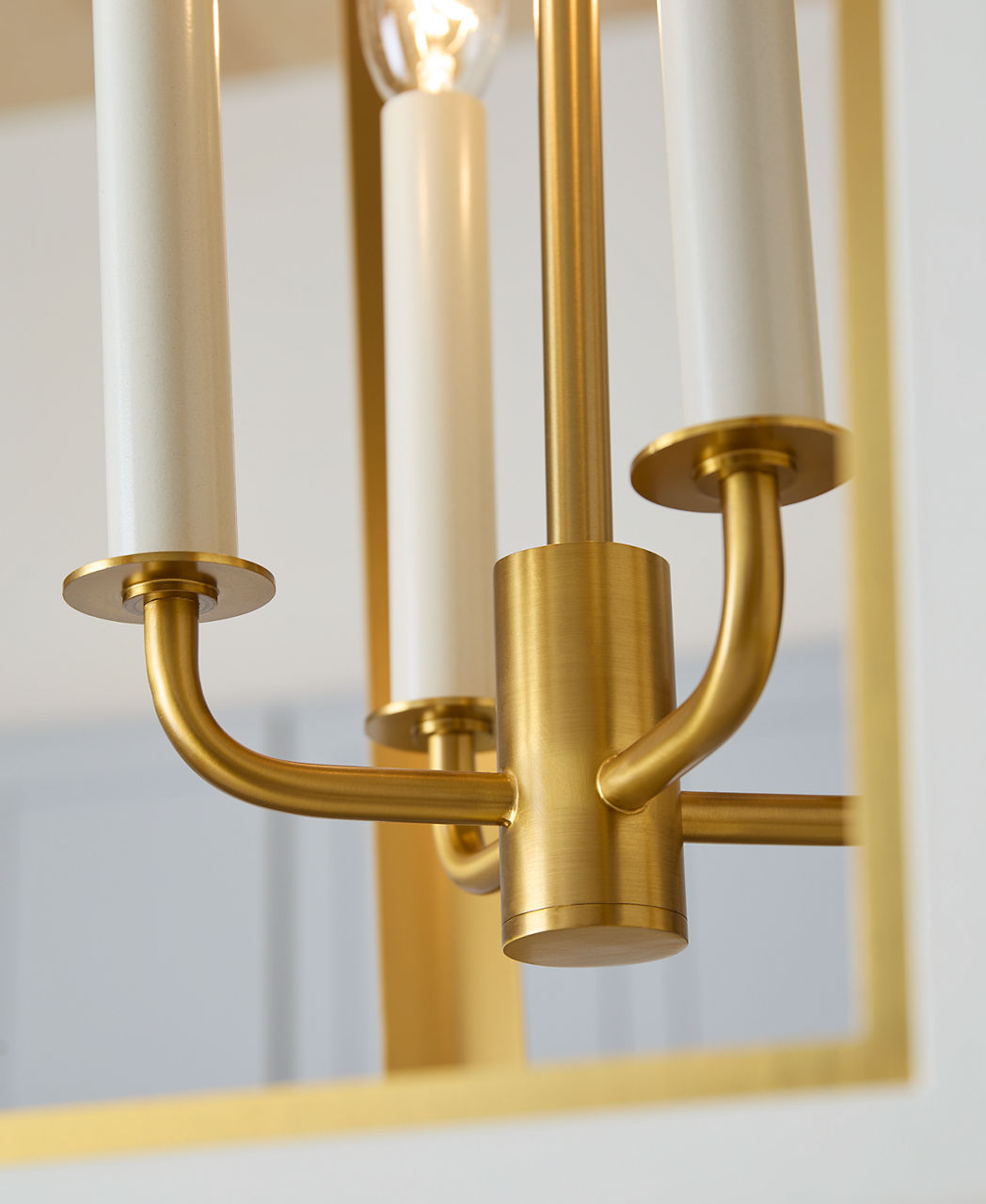 Curt Medium Lantern Matte White