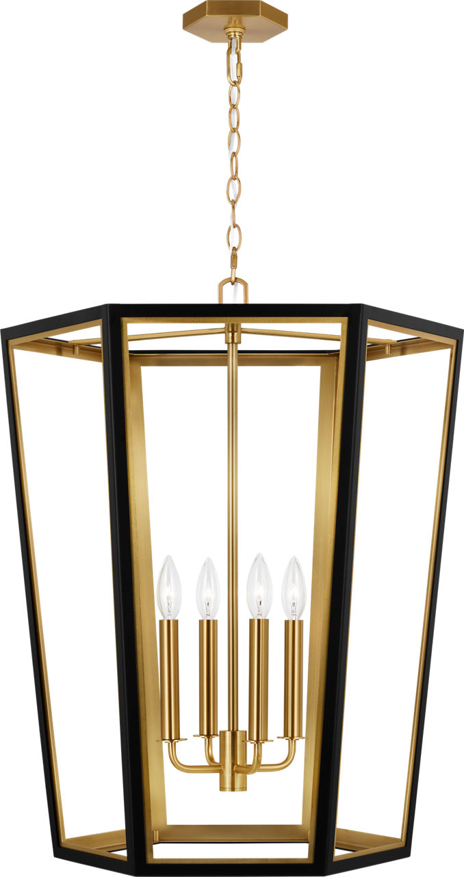 Curt Medium Lantern Midnight Black
