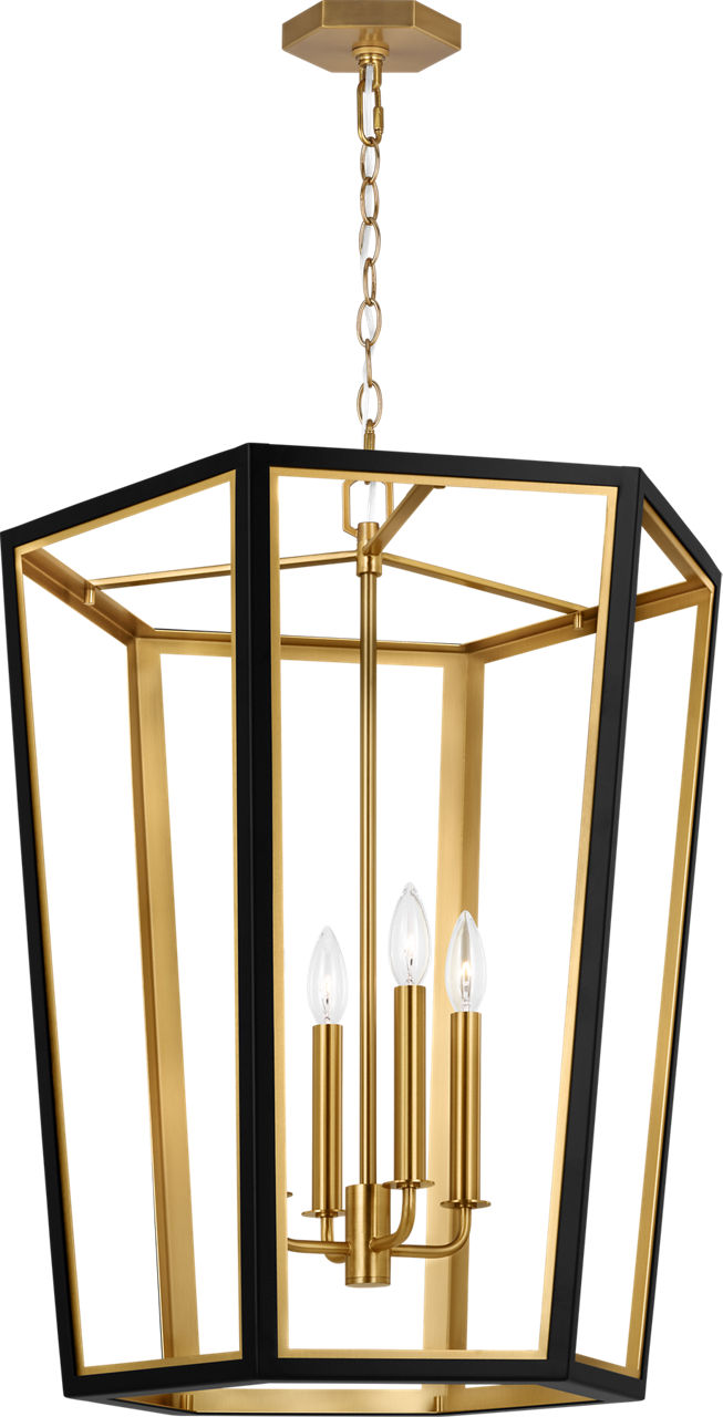 Curt Medium Lantern Midnight Black