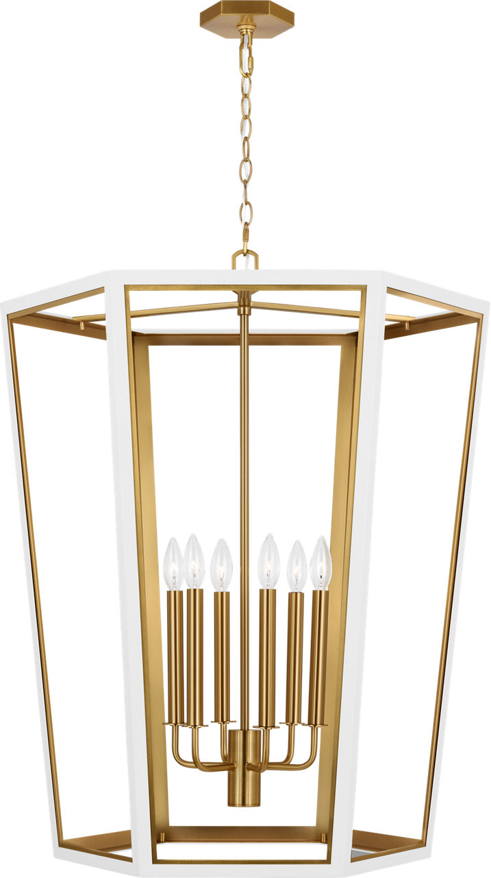 Curt Large Lantern Matte White