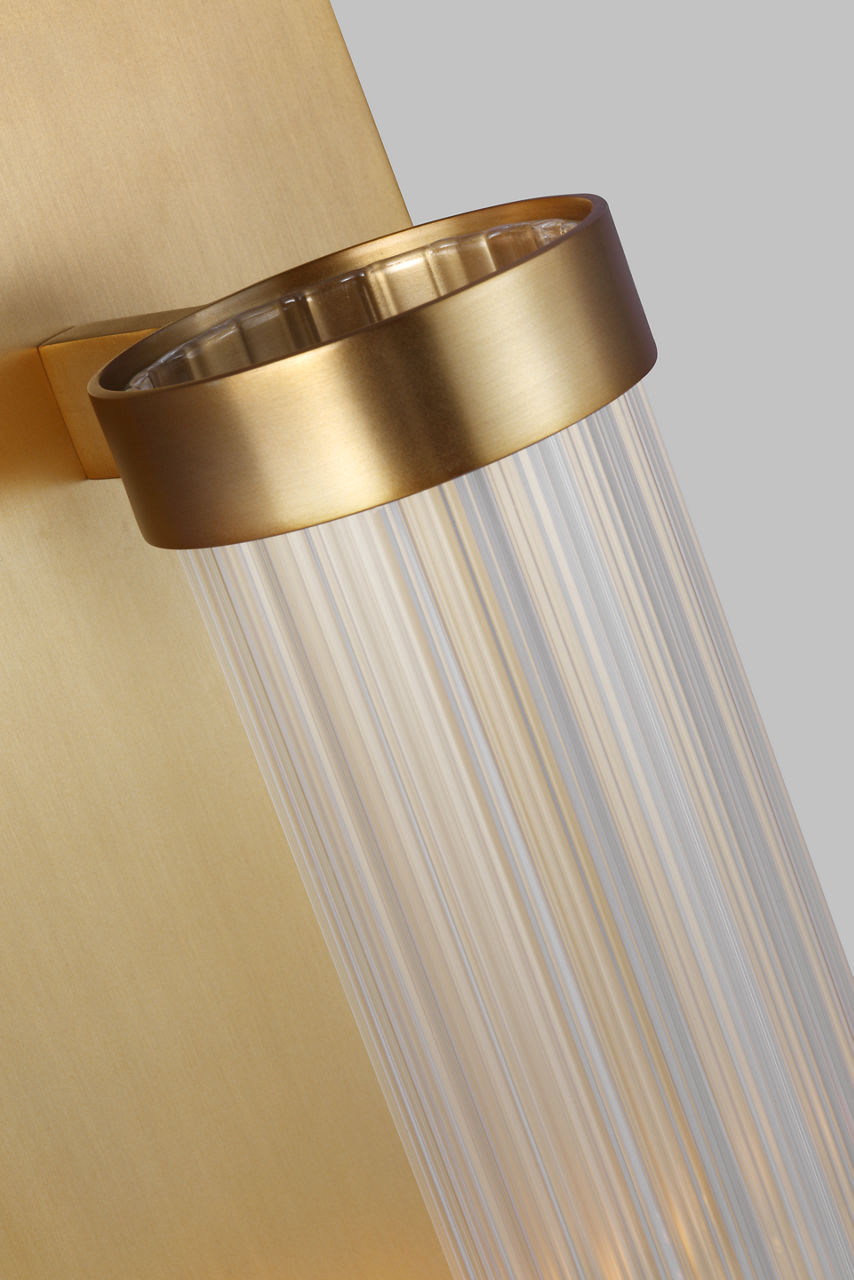 Demi Sconce Burnished Brass