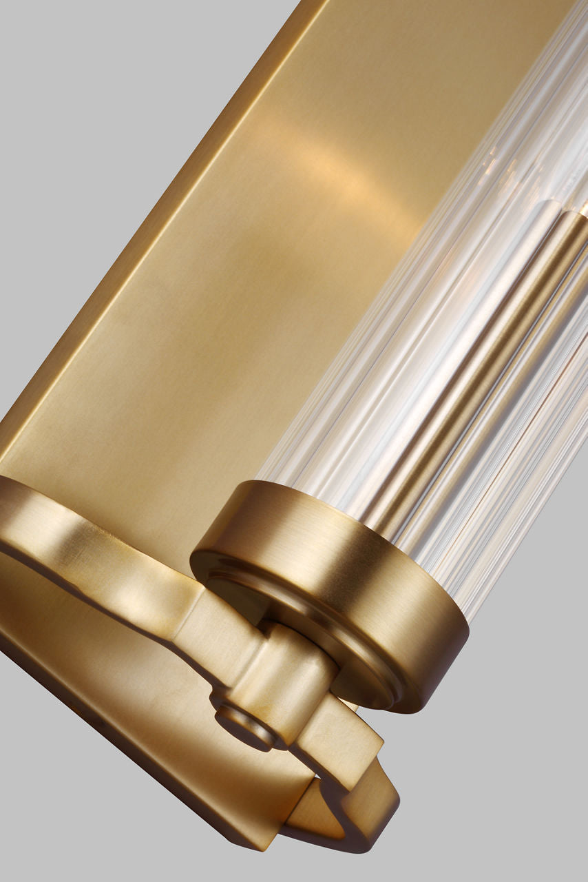 Demi Sconce Burnished Brass