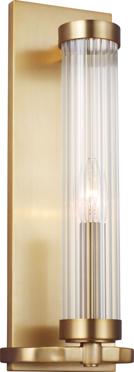 Demi Sconce Burnished Brass