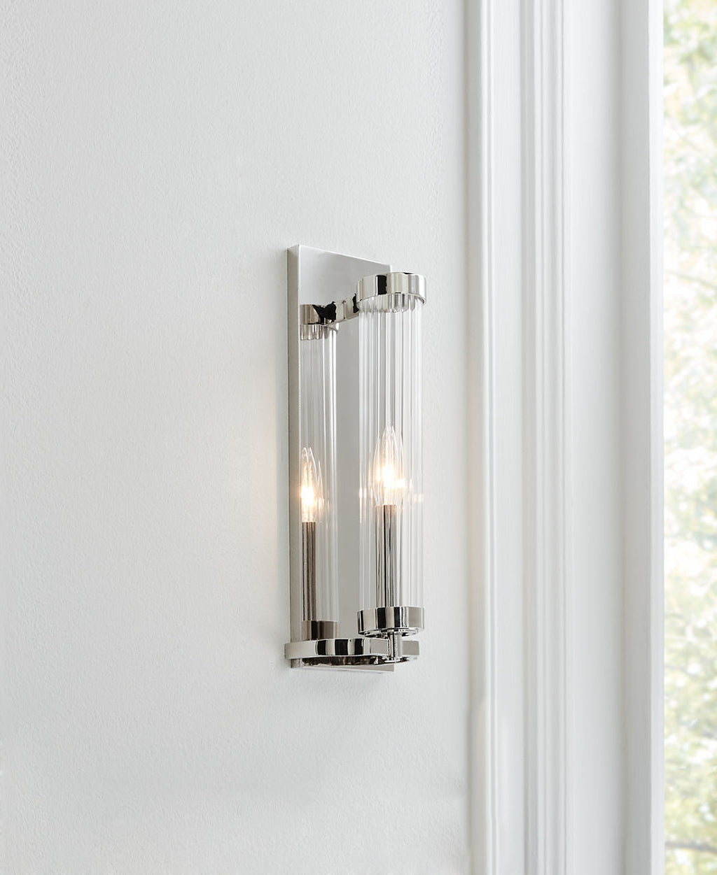 Demi Sconce Polished Nickel
