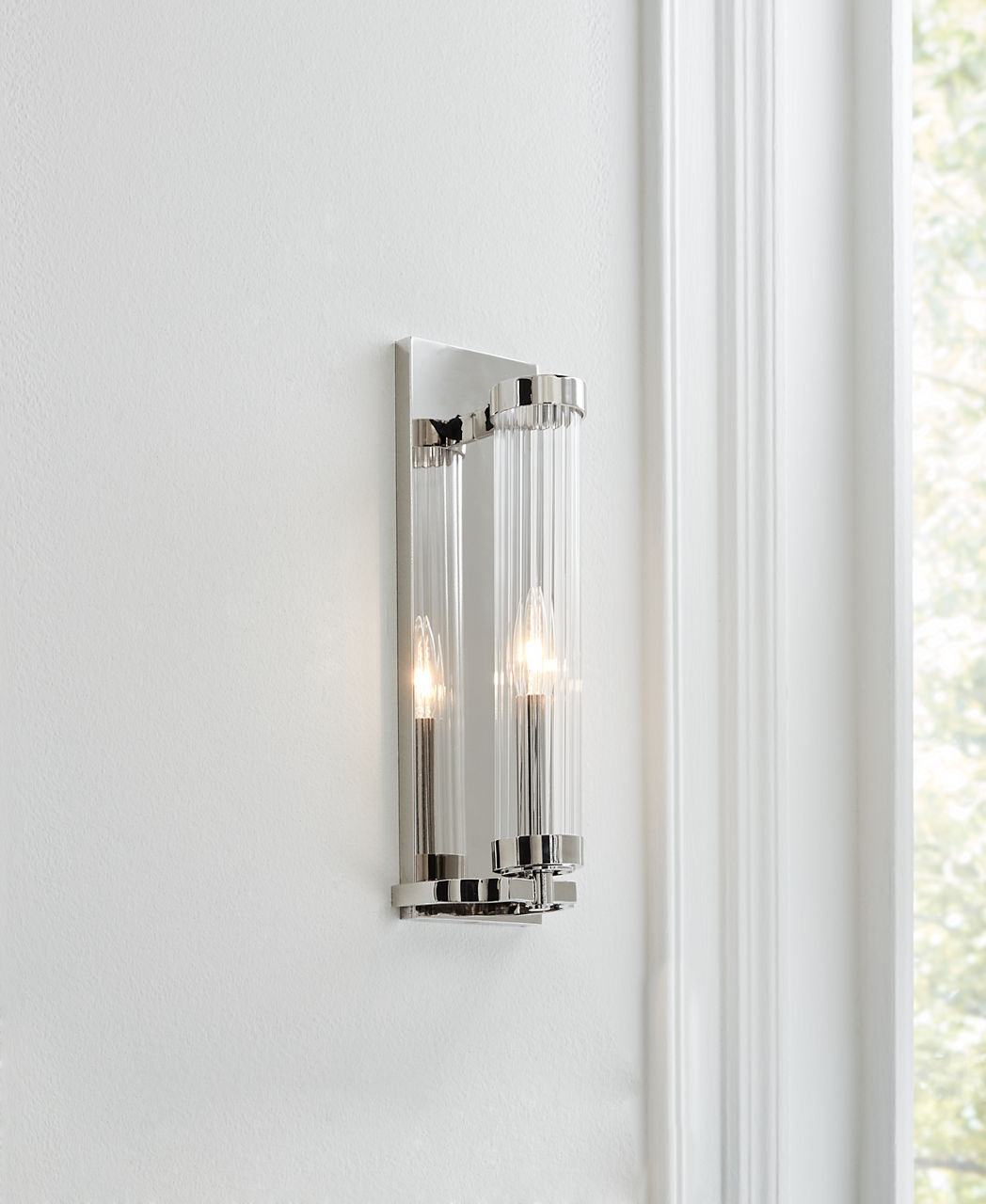 Demi Sconce Polished Nickel