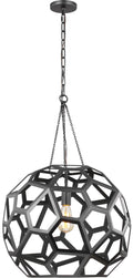 Feccetta Large Pendant Midnight Black