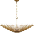 Helios Wide Pendant Antique Gild