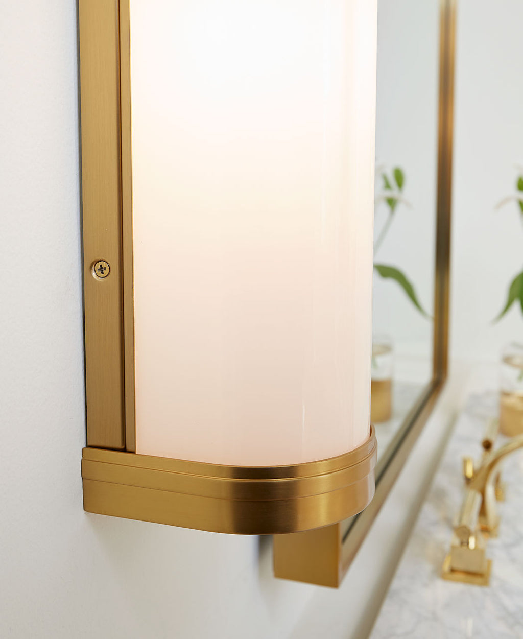 Ifran Large Vanity Burnished Brass