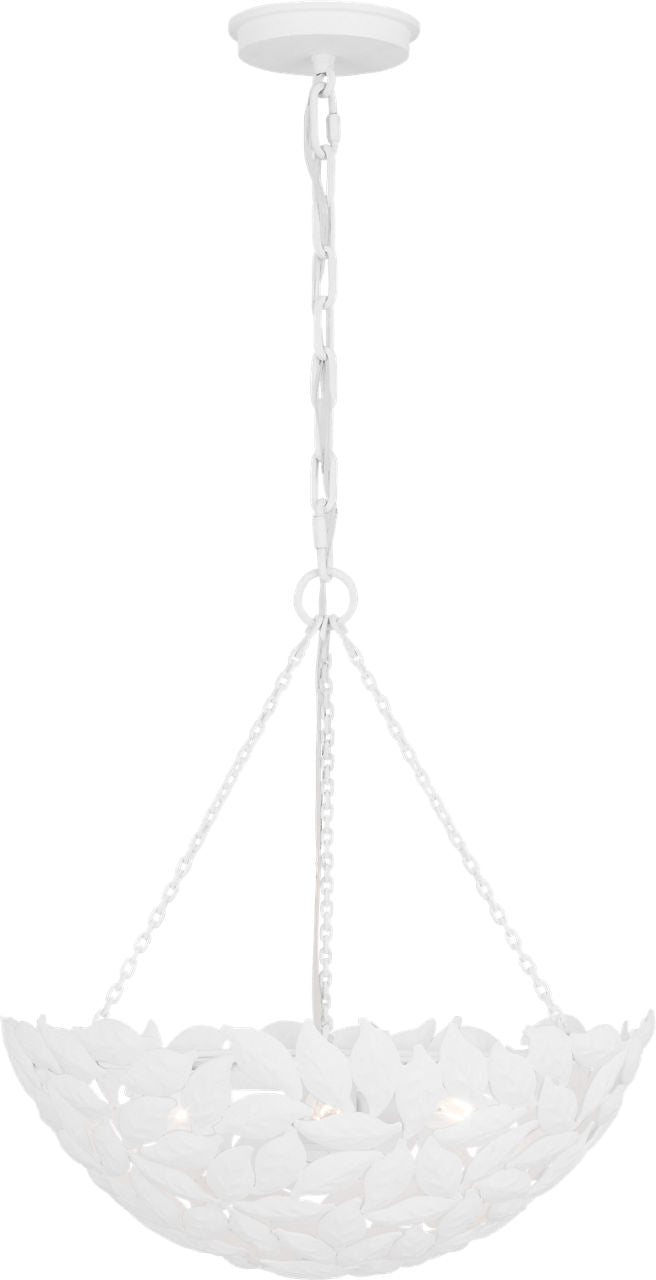 Kelan Small Pendant Textured White