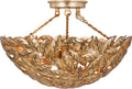 Kelan Semi Flush Mount Antique Gild