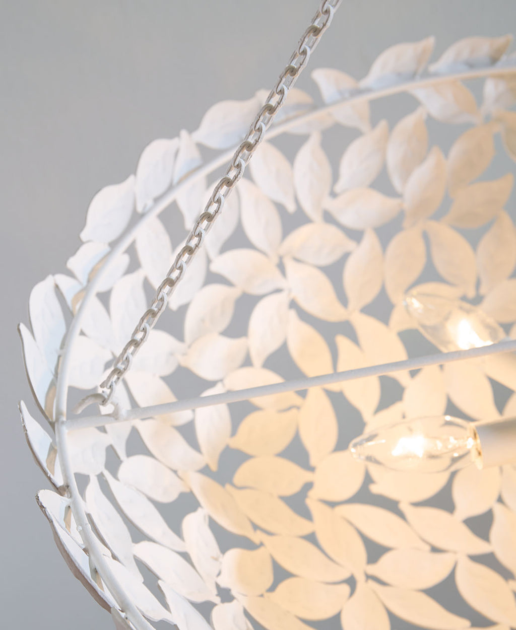 Kelan Large Pendant Textured White