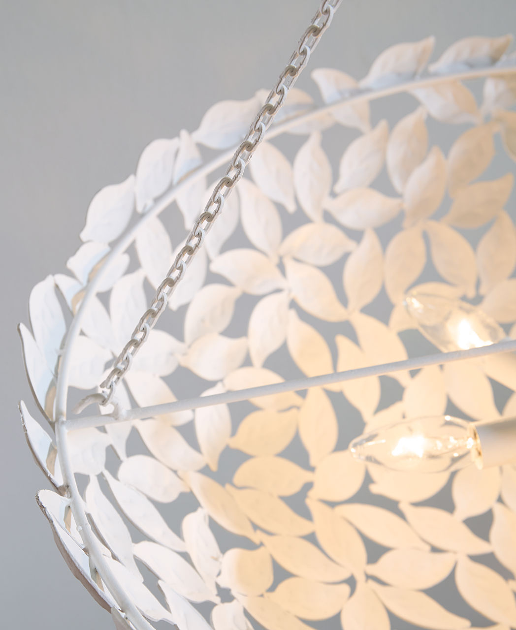 Kelan Large Pendant Textured White