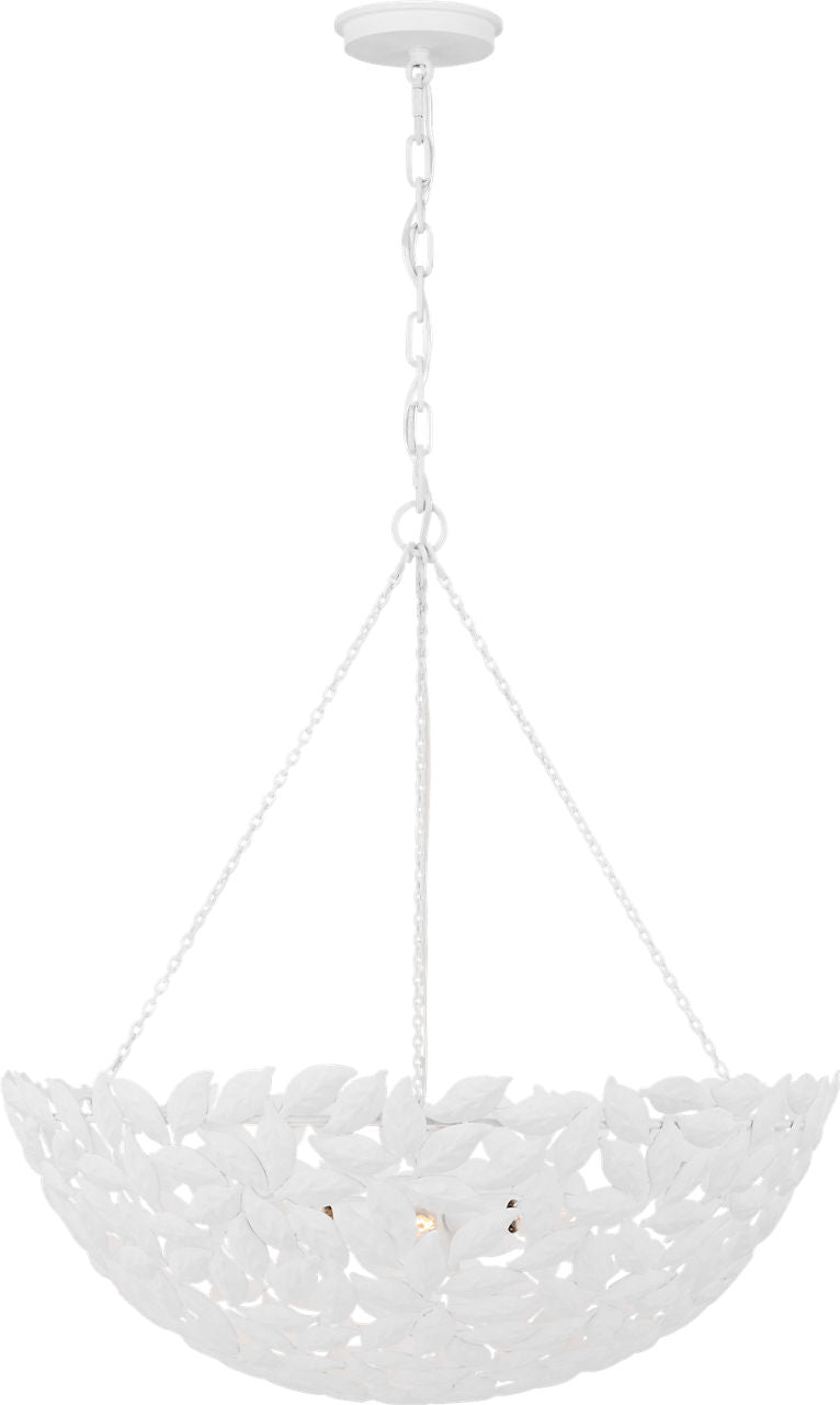 Kelan Large Pendant Textured White