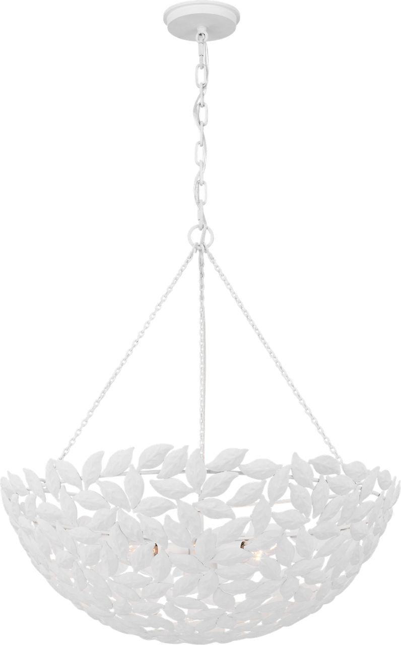 Kelan Large Pendant Textured White