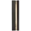 Austera 32" Sconce | Matte Carbon | Alabaster