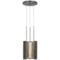 Armise 11" Pendant | Mottled Pewter | Alabaster