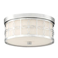 Anniversary 13.5'' Polished Nickel Flush Mount