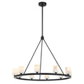 Aragon 34.75'' LED Matte Black Chandelier