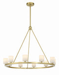 Aragon 34.75'' LED Soft Brass Chandelier
