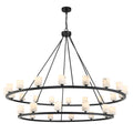 Aragon 58.75'' LED Matte Black Chandelier