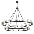 Aragon 60'' LED Matte Black Chandelier
