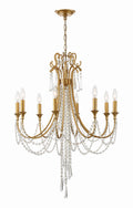 Arcadia 26.75'' Antique Gold Chandelier