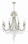 Arcadia 26.75'' Antique Silver Chandelier