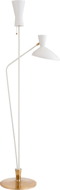 Austen Large Dual Function Floor Lamp | White