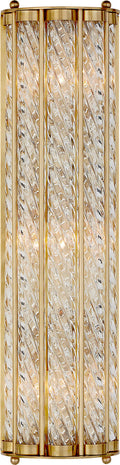 Eaton Linear Sconce | Hand-Rubbed Antique Brass