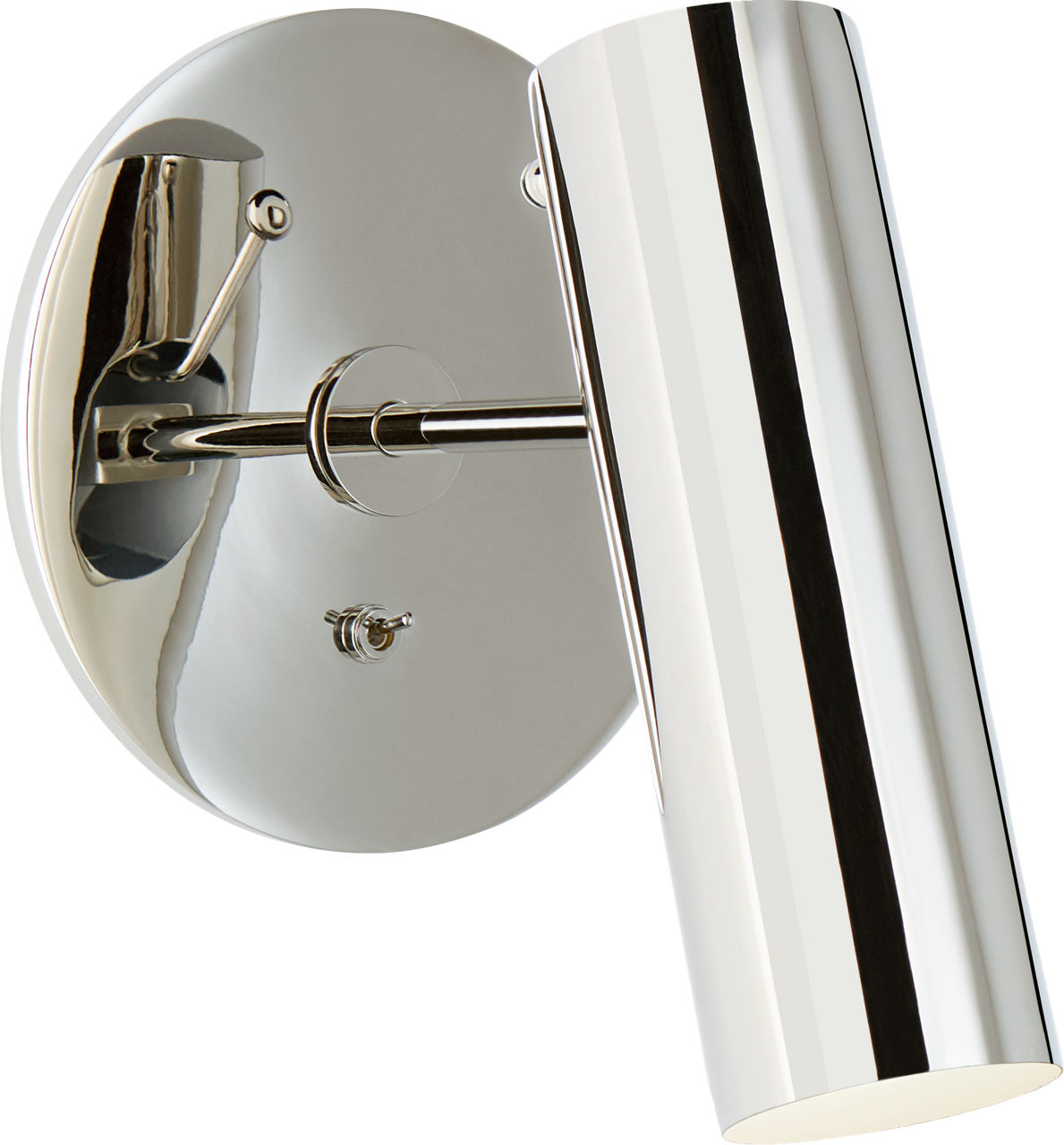 Lancelot Pivoting Light | Polished Nickel