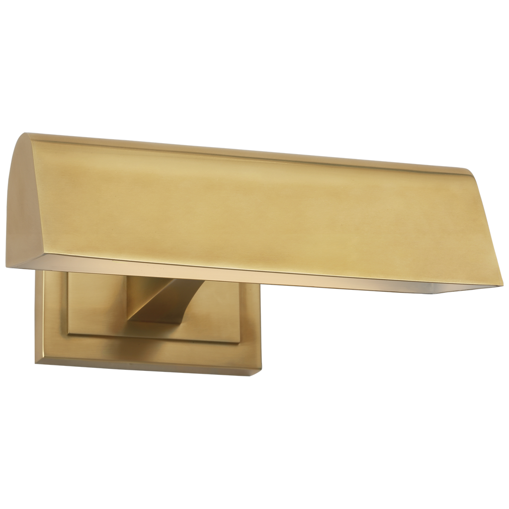 Edric 8" Picture Light | Hand-Rubbed Antique Brass