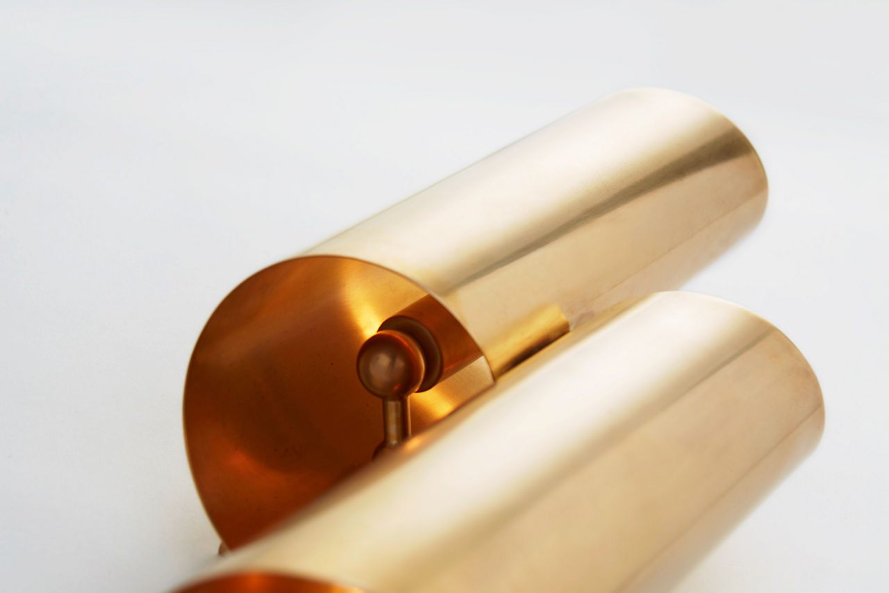 Iva Medium Wrapped Sconce | Hand-Rubbed Antique Brass