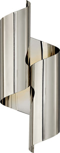 Iva Medium Wrapped Sconce | Polished Nickel