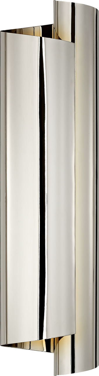 Iva Large Wrapped Sconce | Polished Nickel