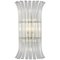 Rhine 21" Sconce | Polished Nickel | Crystal