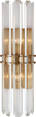 Bonnington Tall Sconce | Hand-Rubbed Antique Brass