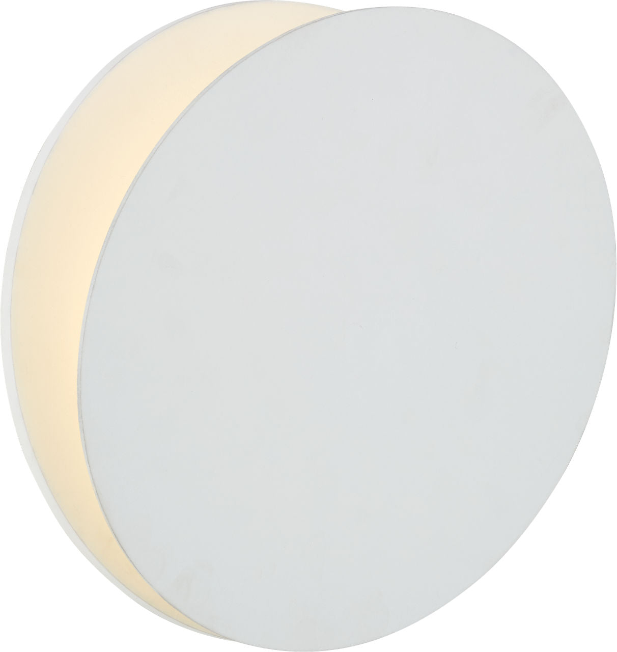 Gabriela Round Wall Washer | Matte White
