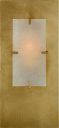 Dominica Rectangle Sconce | Gild and Alabaster