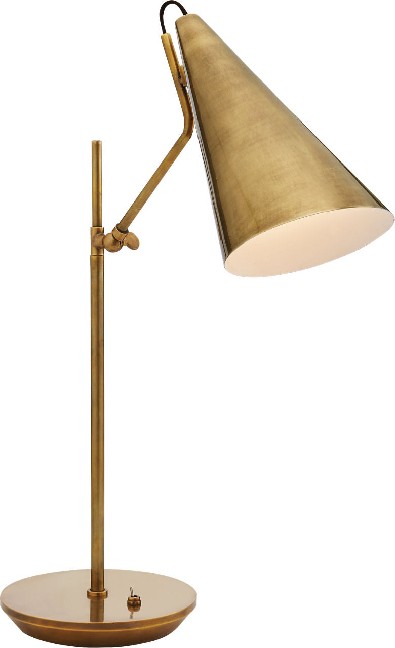 Clemente Table Lamp | Hand-Rubbed Antique Brass