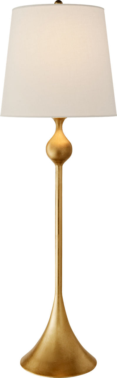 Dover Buffet Lamp | Gild | Linen Shade