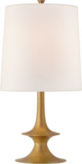 Lakmos Medium Table Lamp | Gild | Linen Shade