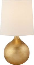 Warren Mini Table Lamp | Gild | Linen Shade