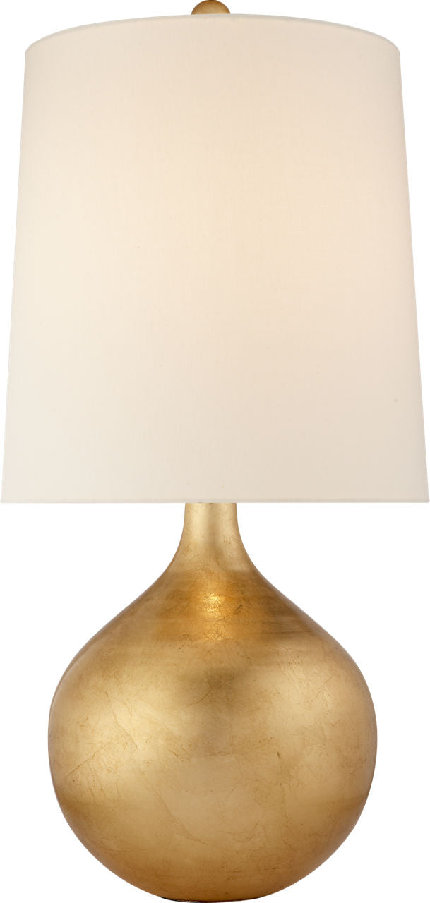 Warren Table Lamp | Gild | Linen Shade