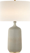 Culloden Table Lamp | Volcanic Ivory | Linen Shade