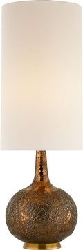 Hunlen Table Lamp | Chalk Burnt Gold | Linen Shade