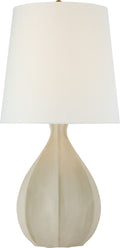 Rana Large Table Lamp | Stone White | Linen Shade