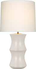 Marella Medium Table Lamp | Ivory | Linen Shade