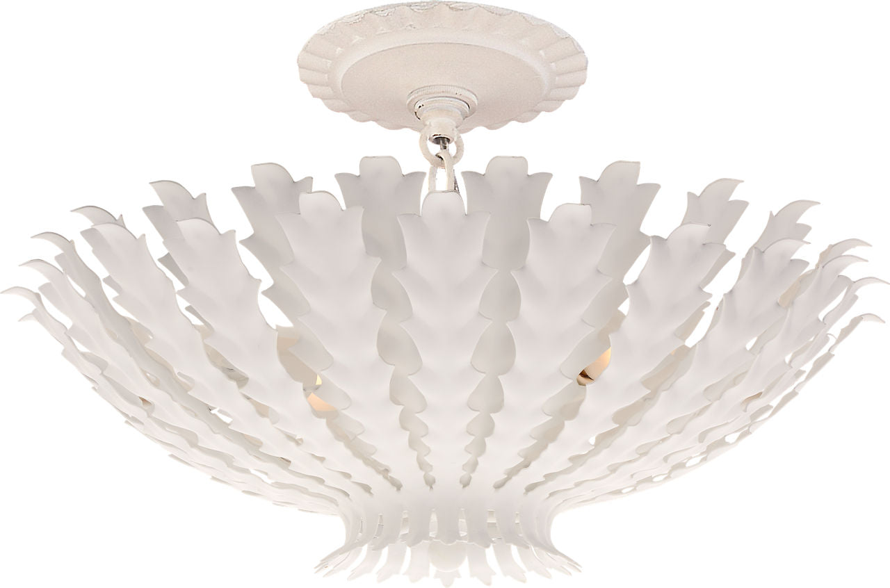 Hampton Mini Chandelier | Plaster White