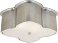 Bolsena Clover Flush Mount | Burnished Silver Leaf